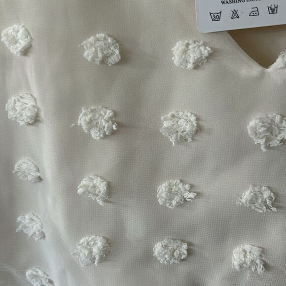 KIRUNDO DOTTED SWISS BABYDOLL DRESS NWT - Picture 6 of 11